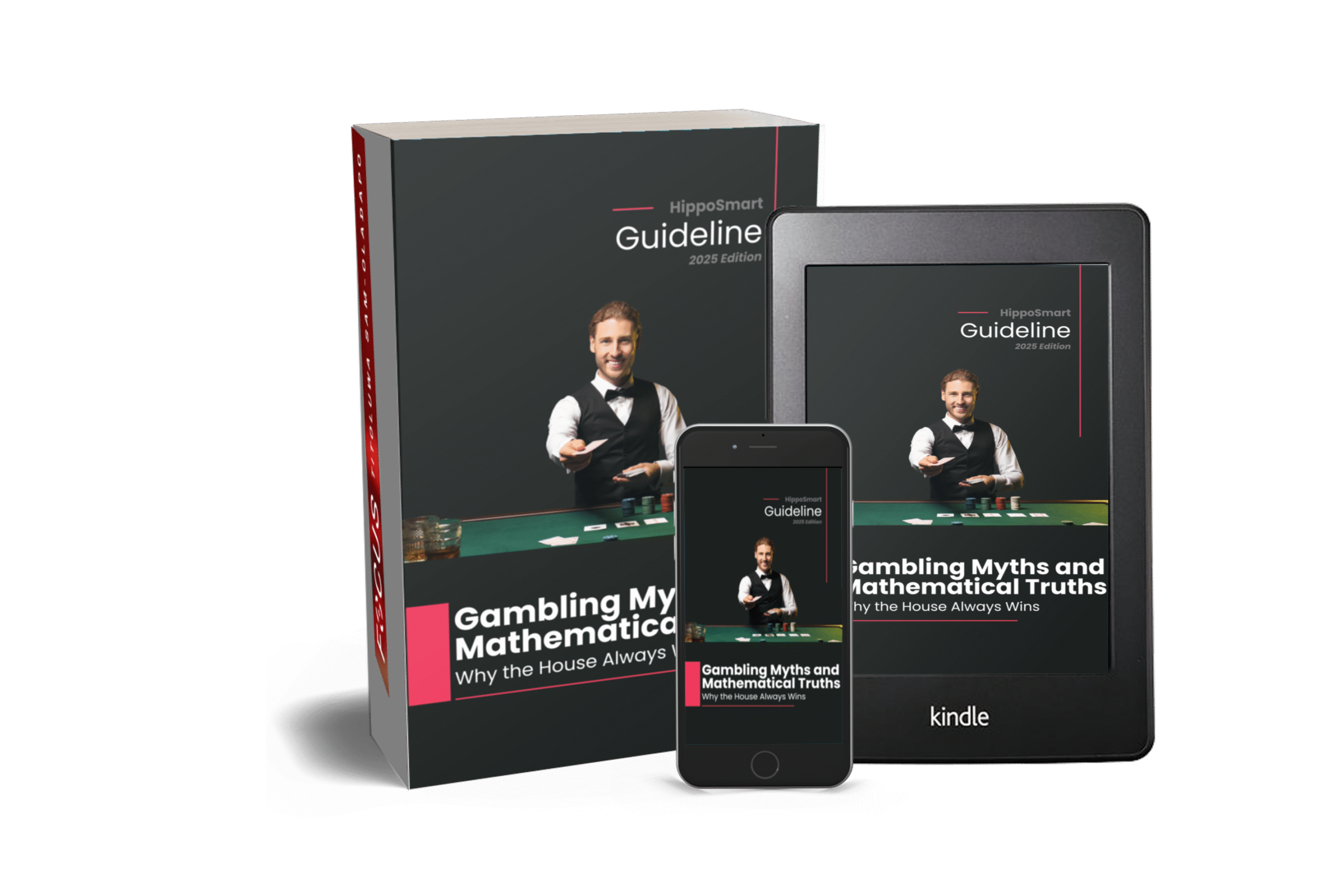 Casino Reality Check – eBook, Kindle and Phone Mockup